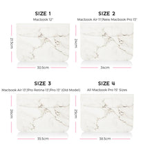 Load image into Gallery viewer, Marble Laptop Sleeve