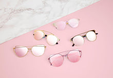 Load image into Gallery viewer, Cali Sunglasses in 'Rose Gold'
